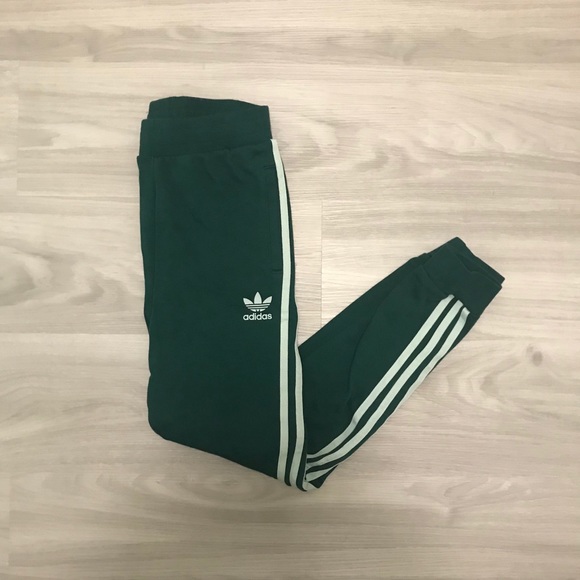 adidas green sweatpants